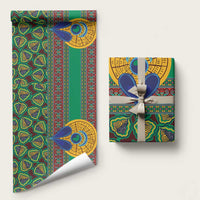 Africa Pattern Traditional Kanga Style Wrapping Paper - Wonder Print Shop