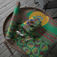 Africa Pattern Traditional Kanga Style Wrapping Paper - Wonder Print Shop