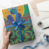 Africa Pattern Traditional Kanga Style Wrapping Paper - Wonder Print Shop