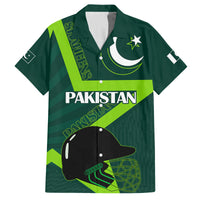 Pakistan Cricket Helmet Family Matching Tank Maxi Dress and Hawaiian Shirt Proud Shaheen Falcon Star and Crescent - Wonder Print Shop