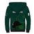 Pakistan Cricket Helmet Sherpa Hoodie Proud Shaheen Falcon Star and Crescent - Wonder Print Shop