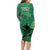 Pakistan Cricket Family Matching Long Sleeve Bodycon Dress and Hawaiian Shirt Go Falcon World Cup 2023 Sporty Style LT9 - Wonder Print Shop