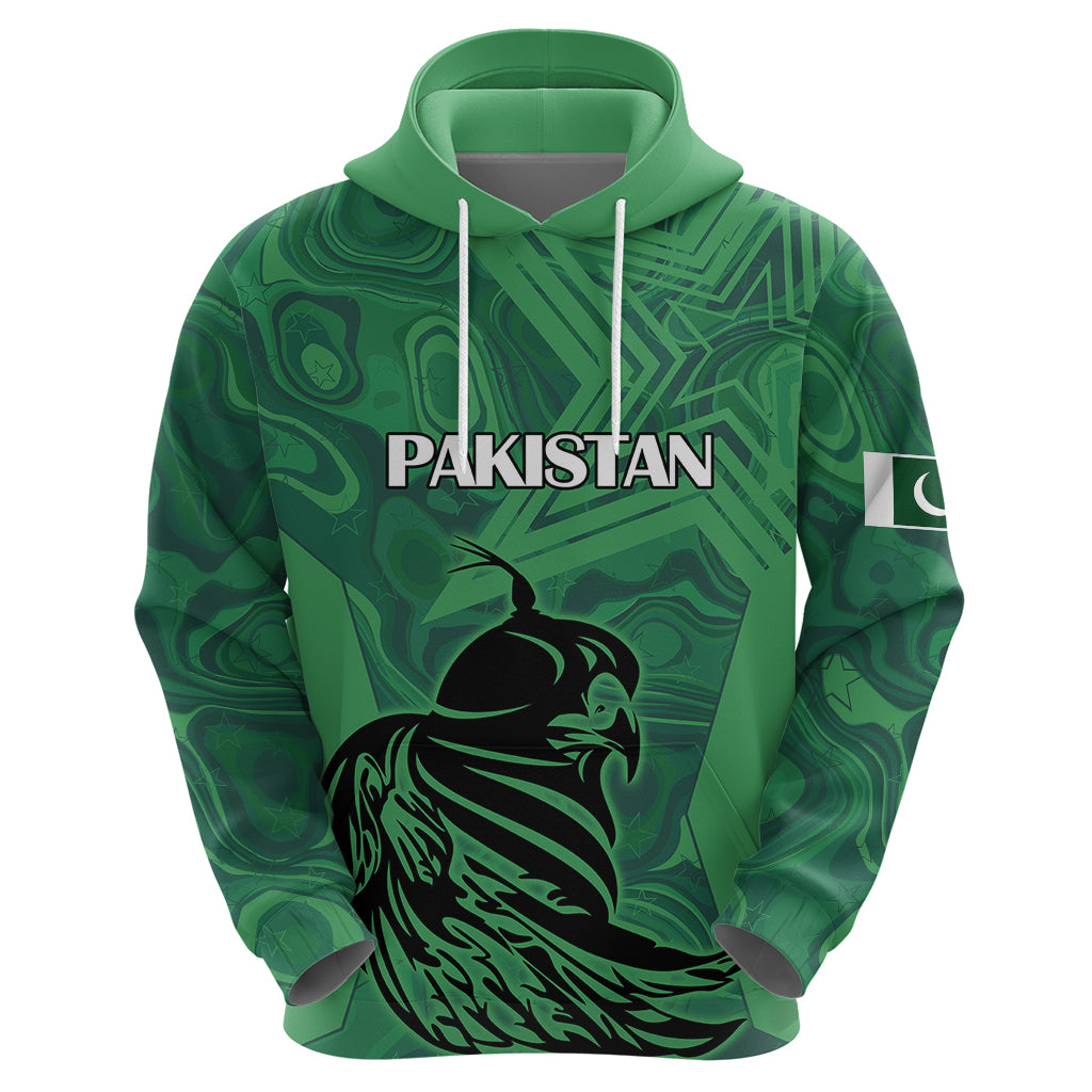 Pakistan Cricket Hoodie Go Falcon World Cup 2023 Sporty Style - Wonder Print Shop