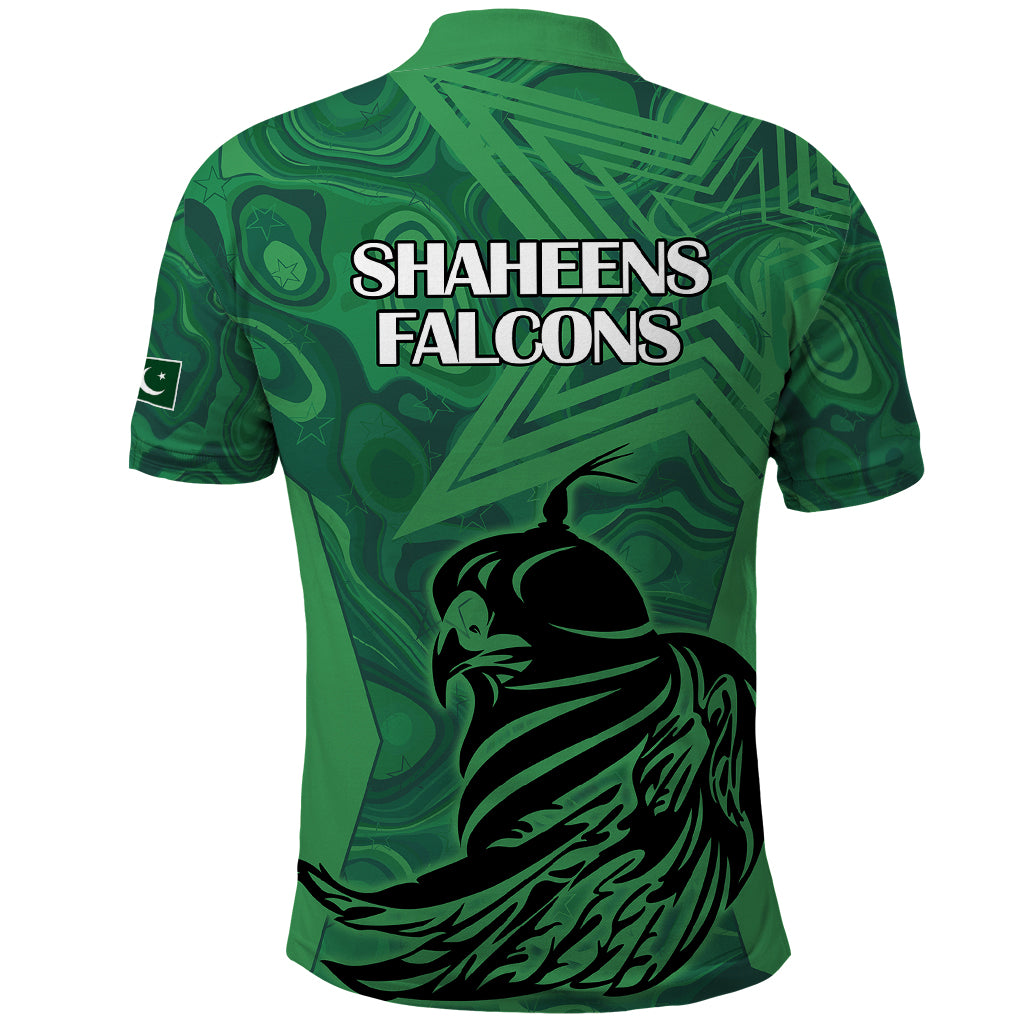 Pakistan Cricket Polo Shirt Go Falcon World Cup 2023 Sporty Style - Wonder Print Shop