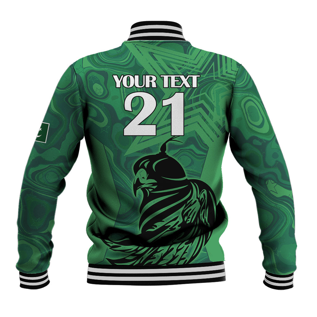 Custom Pakistan Cricket Baseball Jacket Go Falcon World Cup 2023 Sporty Style LT9 - Wonder Print Shop