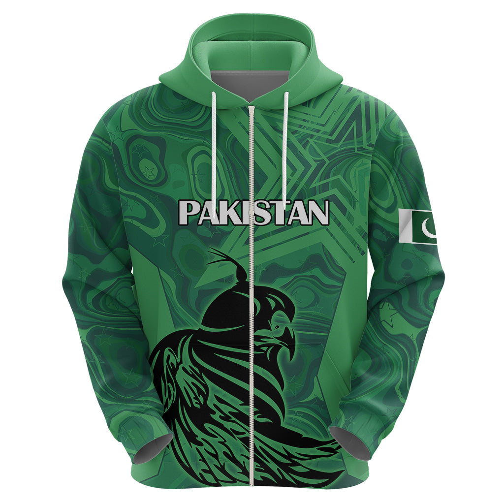 Custom Pakistan Cricket Hoodie Go Falcon World Cup 2023 Sporty Style - Wonder Print Shop