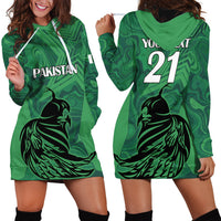 Custom Pakistan Cricket Hoodie Dress Go Falcon World Cup 2023 Sporty Style - Wonder Print Shop
