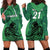 Custom Pakistan Cricket Hoodie Dress Go Falcon World Cup 2023 Sporty Style - Wonder Print Shop