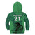 Custom Pakistan Cricket Kid Hoodie Go Falcon World Cup 2023 Sporty Style - Wonder Print Shop