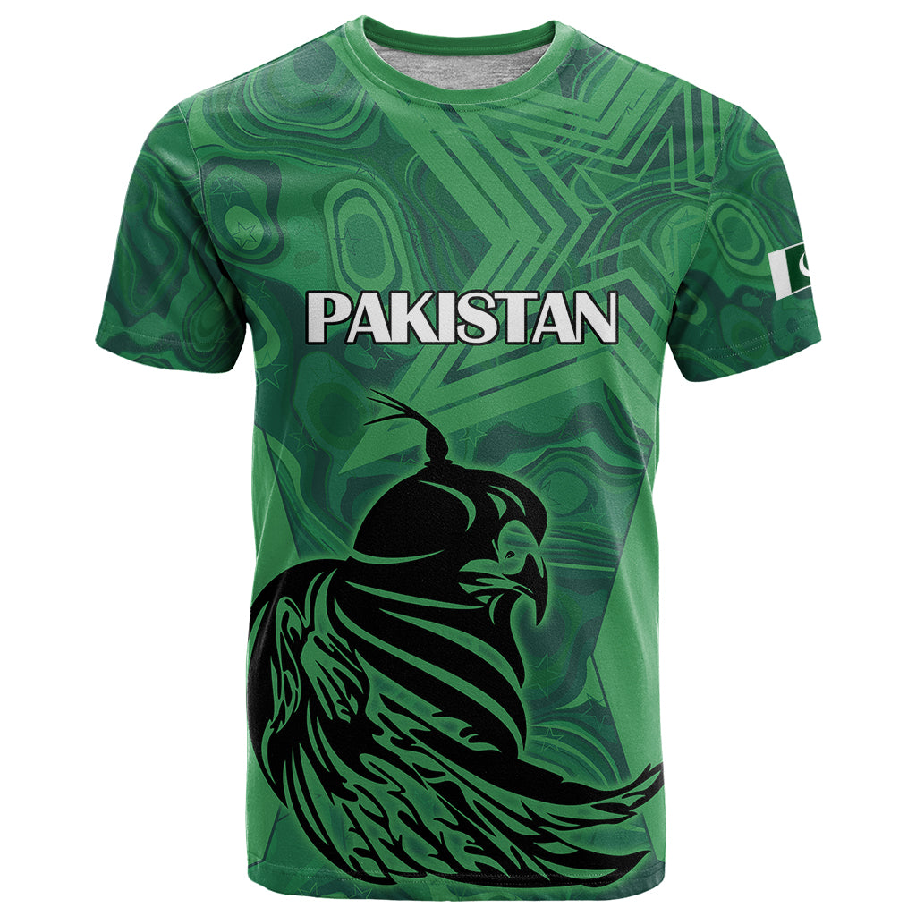 Custom Pakistan Cricket T Shirt Go Falcon World Cup 2023 Sporty Style - Wonder Print Shop