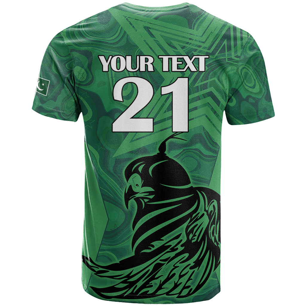 Custom Pakistan Cricket T Shirt Go Falcon World Cup 2023 Sporty Style - Wonder Print Shop