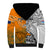 Fiji Australia Rugby Sherpa Hoodie World Cup 2023 Polynesia Tapa Mixed Indigenous Aboriginal - Wonder Print Shop