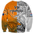 Fiji Australia Rugby Sweatshirt World Cup 2023 Polynesia Tapa Mixed Indigenous Aboriginal - Wonder Print Shop