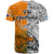 Fiji Australia Rugby T Shirt World Cup 2023 Polynesia Tapa Mixed Indigenous Aboriginal - Wonder Print Shop