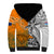 Personalised Fiji Australia Rugby Sherpa Hoodie World Cup 2023 Polynesia Tapa Mixed Indigenous Aboriginal - Wonder Print Shop