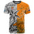 Personalised Fiji Australia Rugby T Shirt World Cup 2023 Polynesia Tapa Mixed Indigenous Aboriginal - Wonder Print Shop