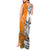 Personalised Fiji Australia Rugby Tank Maxi Dress World Cup 2023 Polynesia Tapa Mixed Indigenous Aboriginal - Wonder Print Shop