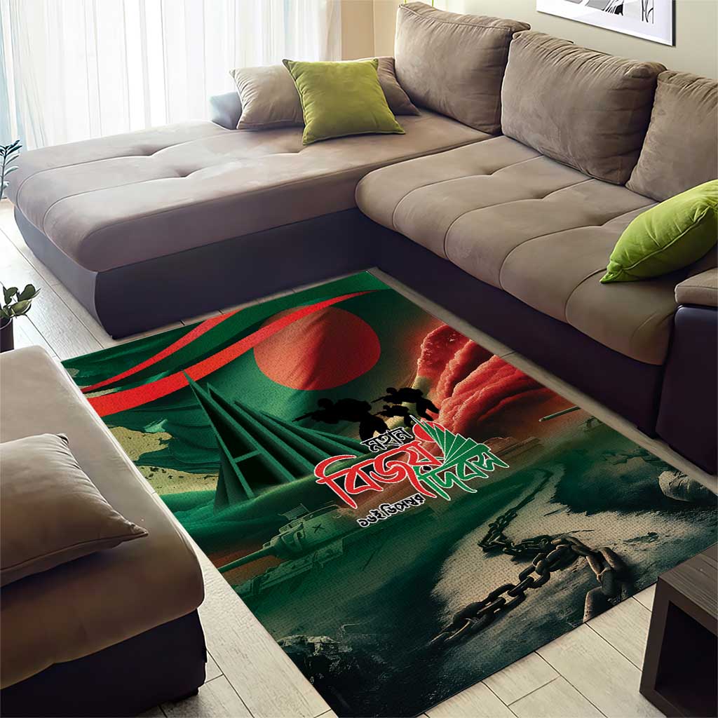 Bangladesh Victory Day Area Rug National Martyrs' Memorial - Wonder Print Shop