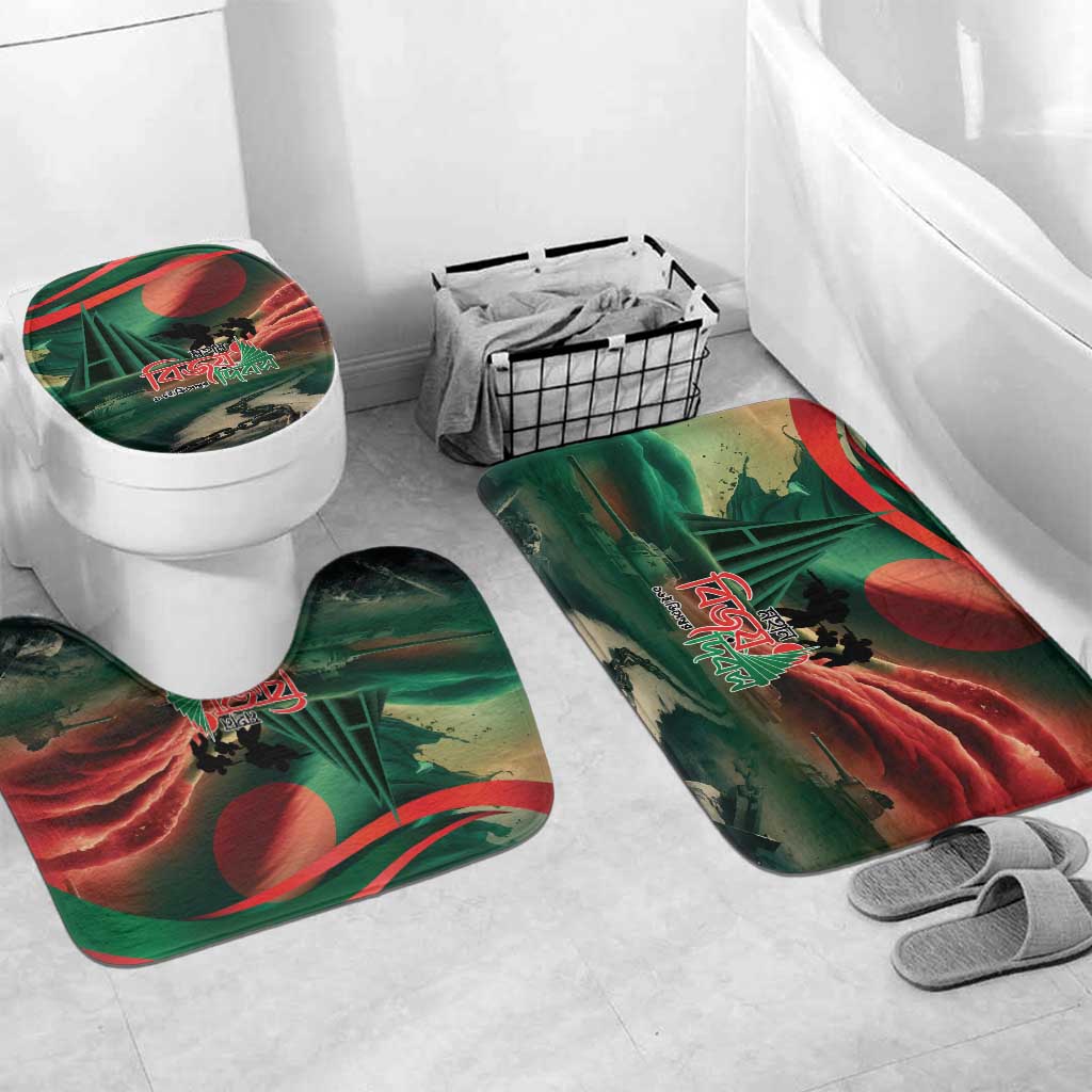 Bangladesh Victory Day Bathroom Set National Martyrs' Memorial - Wonder Print Shop