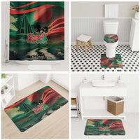 Bangladesh Victory Day Bathroom Set National Martyrs' Memorial - Wonder Print Shop