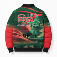 Bangladesh Victory Day Bomber Puffer Jacket National Martyrs' Memorial - Wonder Print Shop