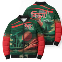Bangladesh Victory Day Bomber Puffer Jacket National Martyrs' Memorial - Wonder Print Shop