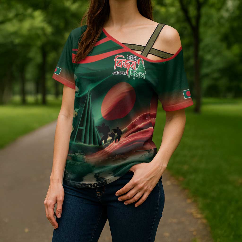 Bangladesh Victory Day Cross Shoulder Shirt National Martyrs' Memorial - Wonder Print Shop