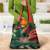 Bangladesh Victory Day Grocery Bag National Martyrs' Memorial - Wonder Print Shop