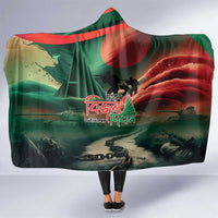Bangladesh Victory Day Hooded Blanket National Martyrs' Memorial - Wonder Print Shop