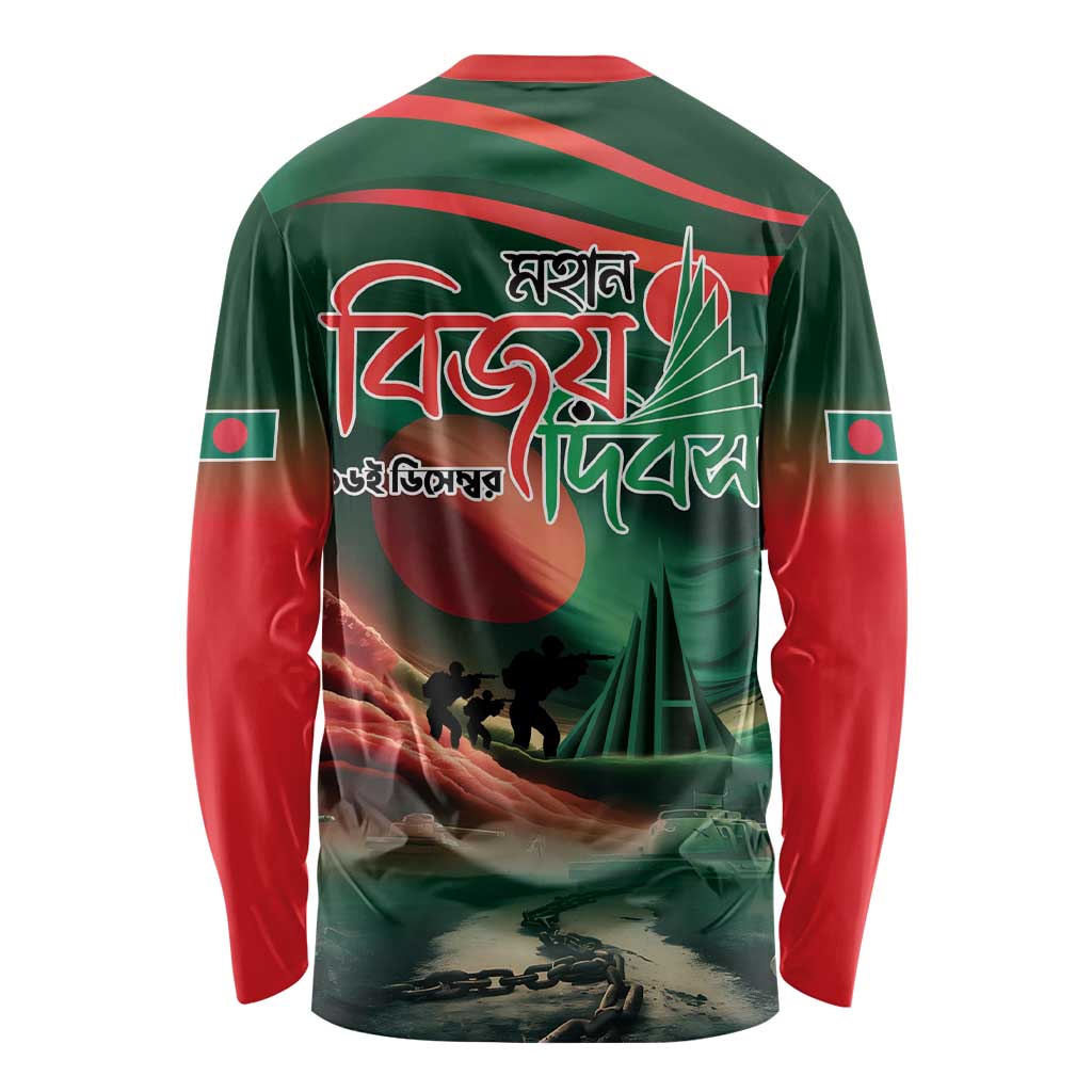 Bangladesh Victory Day Long Sleeve Shirt National Martyrs' Memorial - Wonder Print Shop