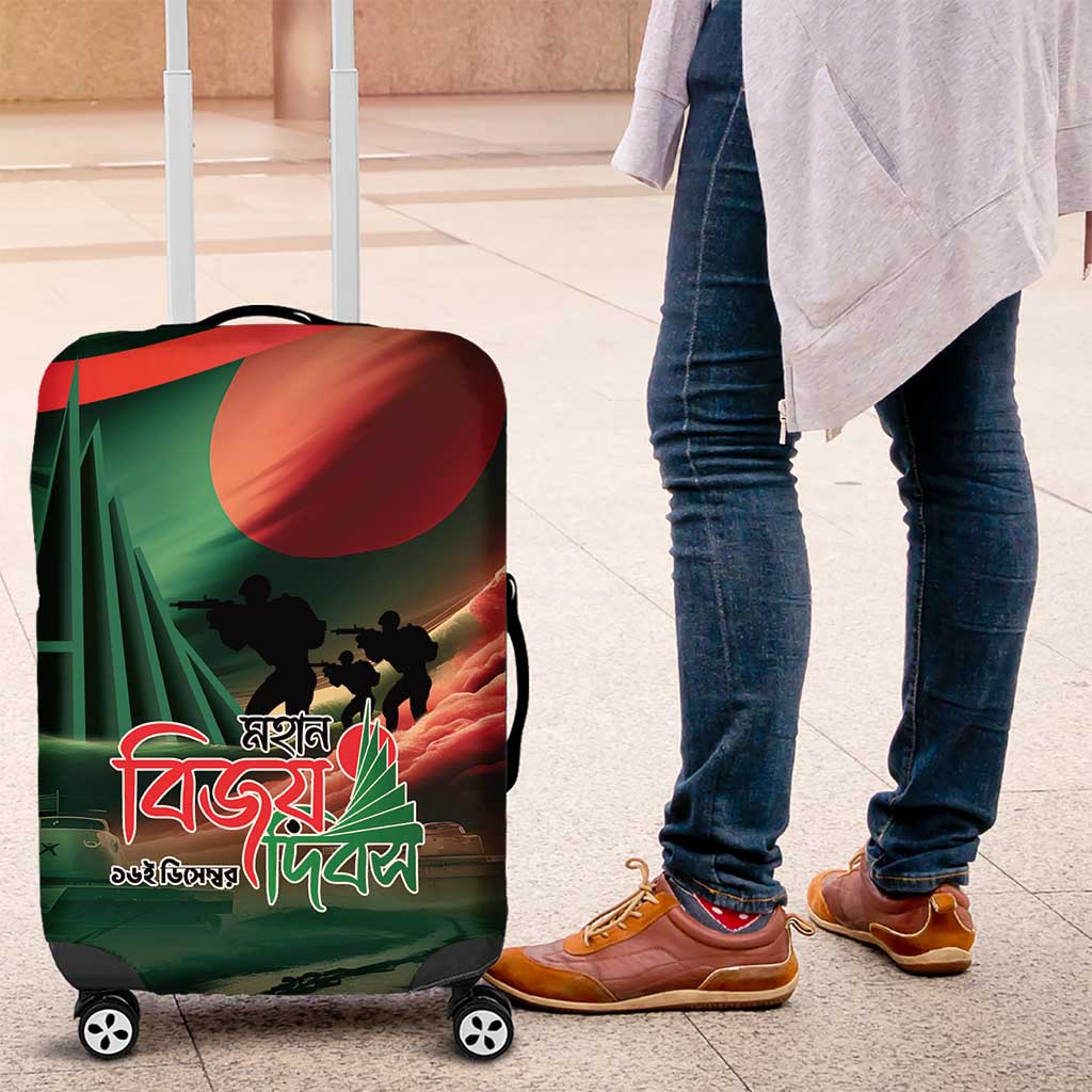 Bangladesh Victory Day Luggage Cover National Martyrs' Memorial - Wonder Print Shop