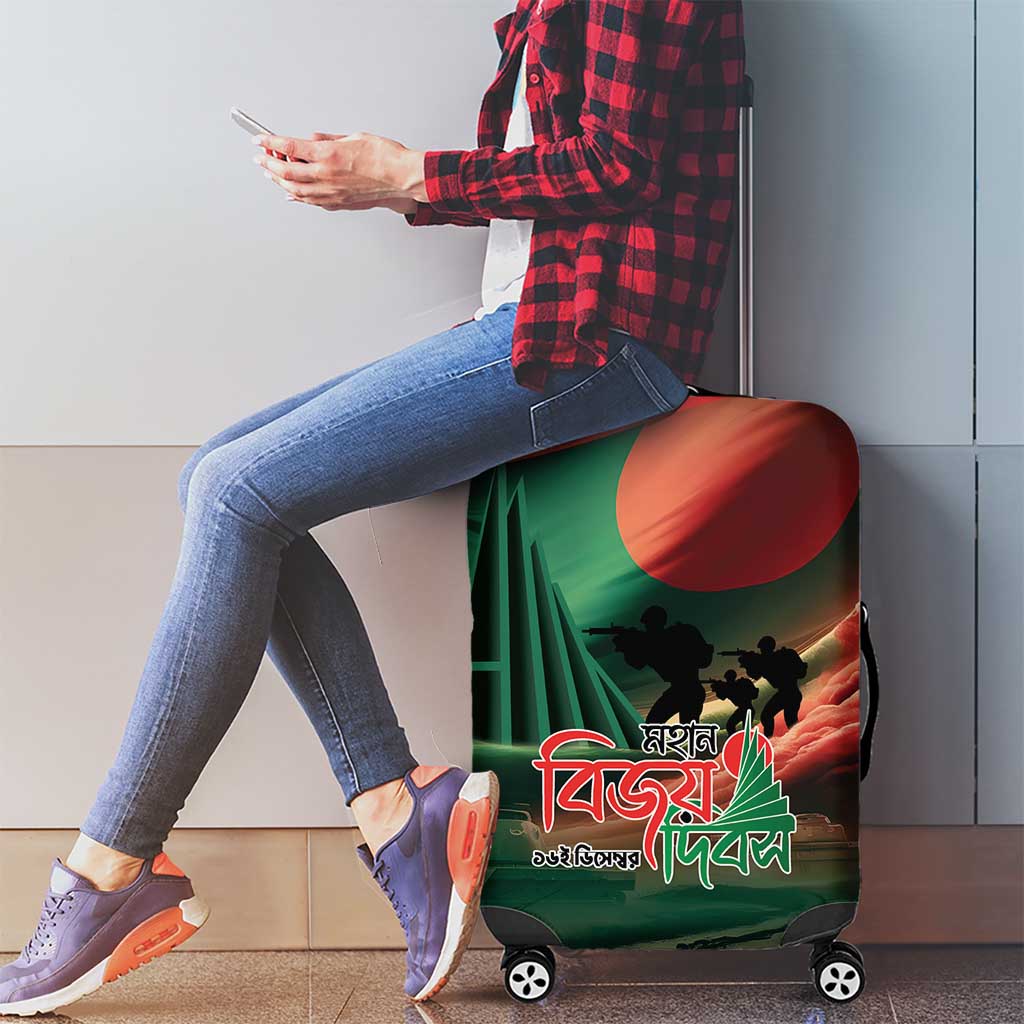 Bangladesh Victory Day Luggage Cover National Martyrs' Memorial - Wonder Print Shop
