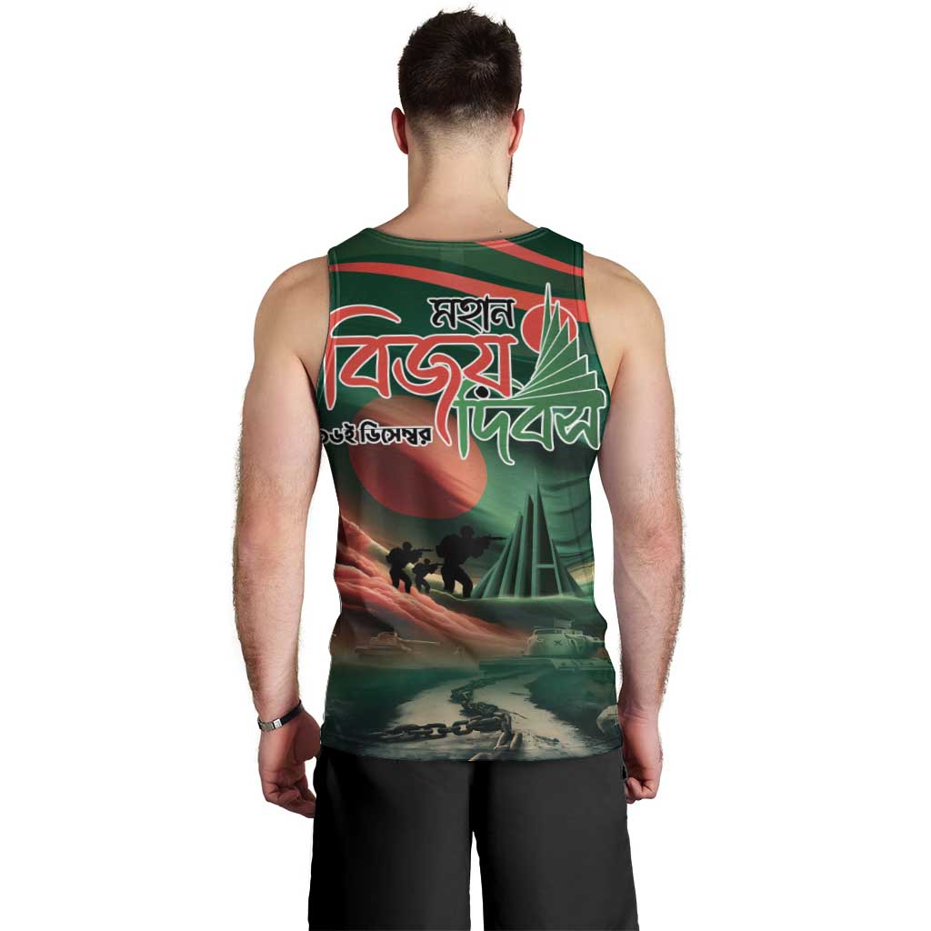 Bangladesh Victory Day Men Tank Top National Martyrs' Memorial - Wonder Print Shop