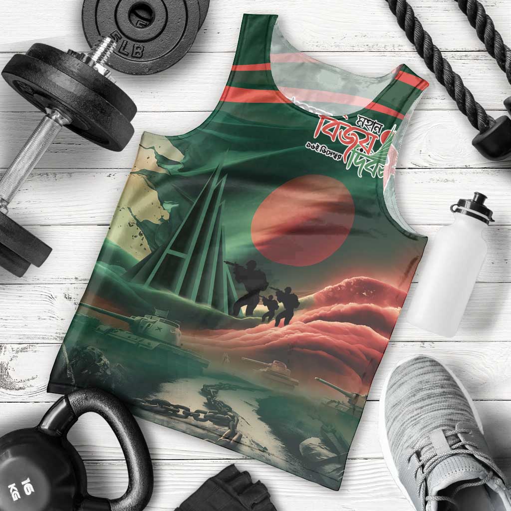 Bangladesh Victory Day Men Tank Top National Martyrs' Memorial - Wonder Print Shop