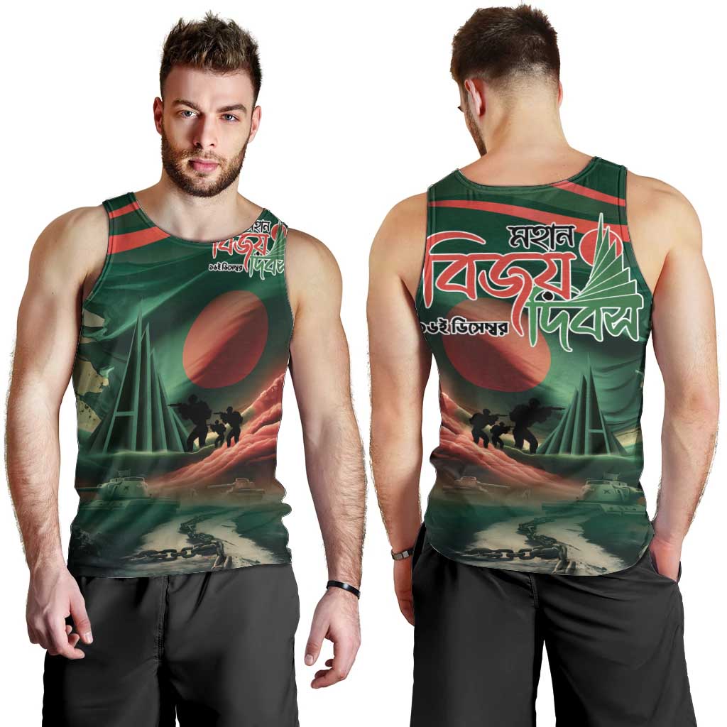 Bangladesh Victory Day Men Tank Top National Martyrs' Memorial - Wonder Print Shop