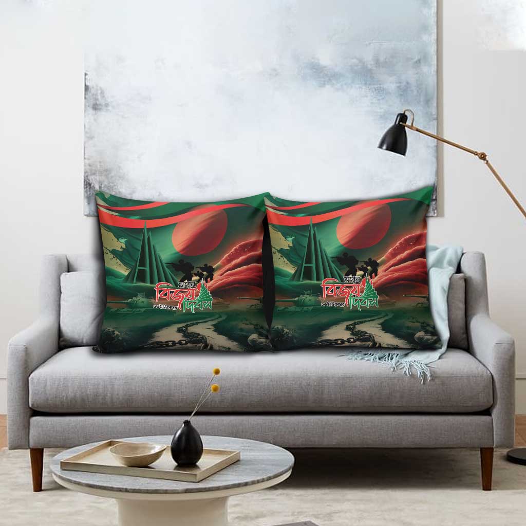 Bangladesh Victory Day Pillow Cover National Martyrs' Memorial - Wonder Print Shop