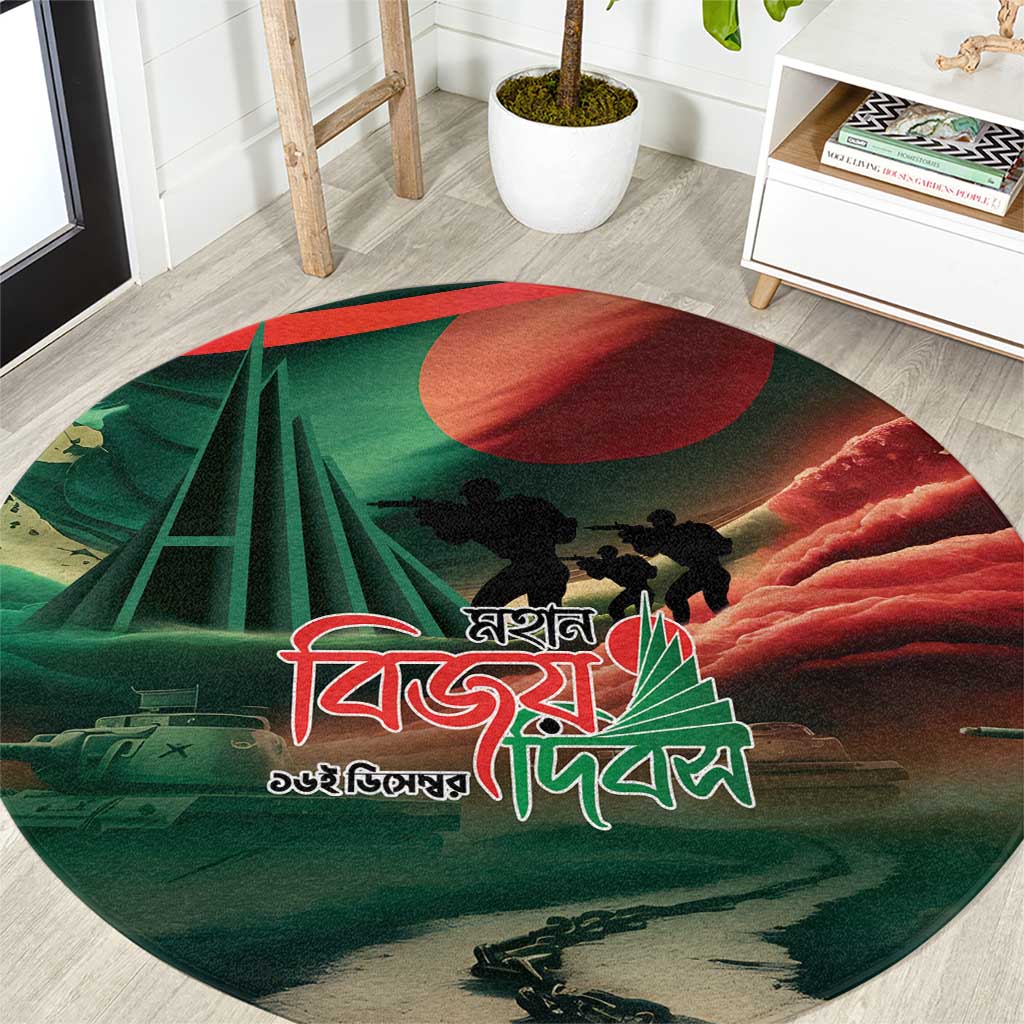 Bangladesh Victory Day Round Carpet National Martyrs' Memorial - Wonder Print Shop