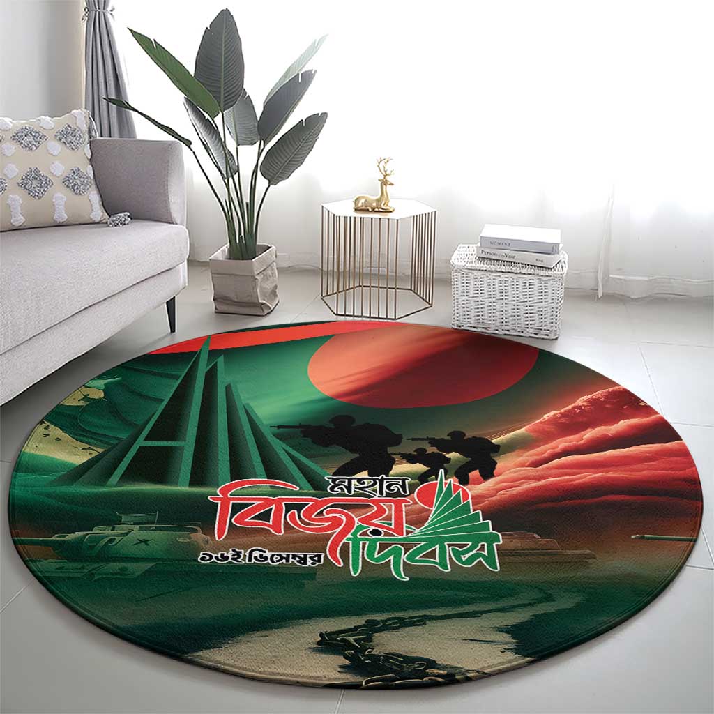 Bangladesh Victory Day Round Carpet National Martyrs' Memorial - Wonder Print Shop