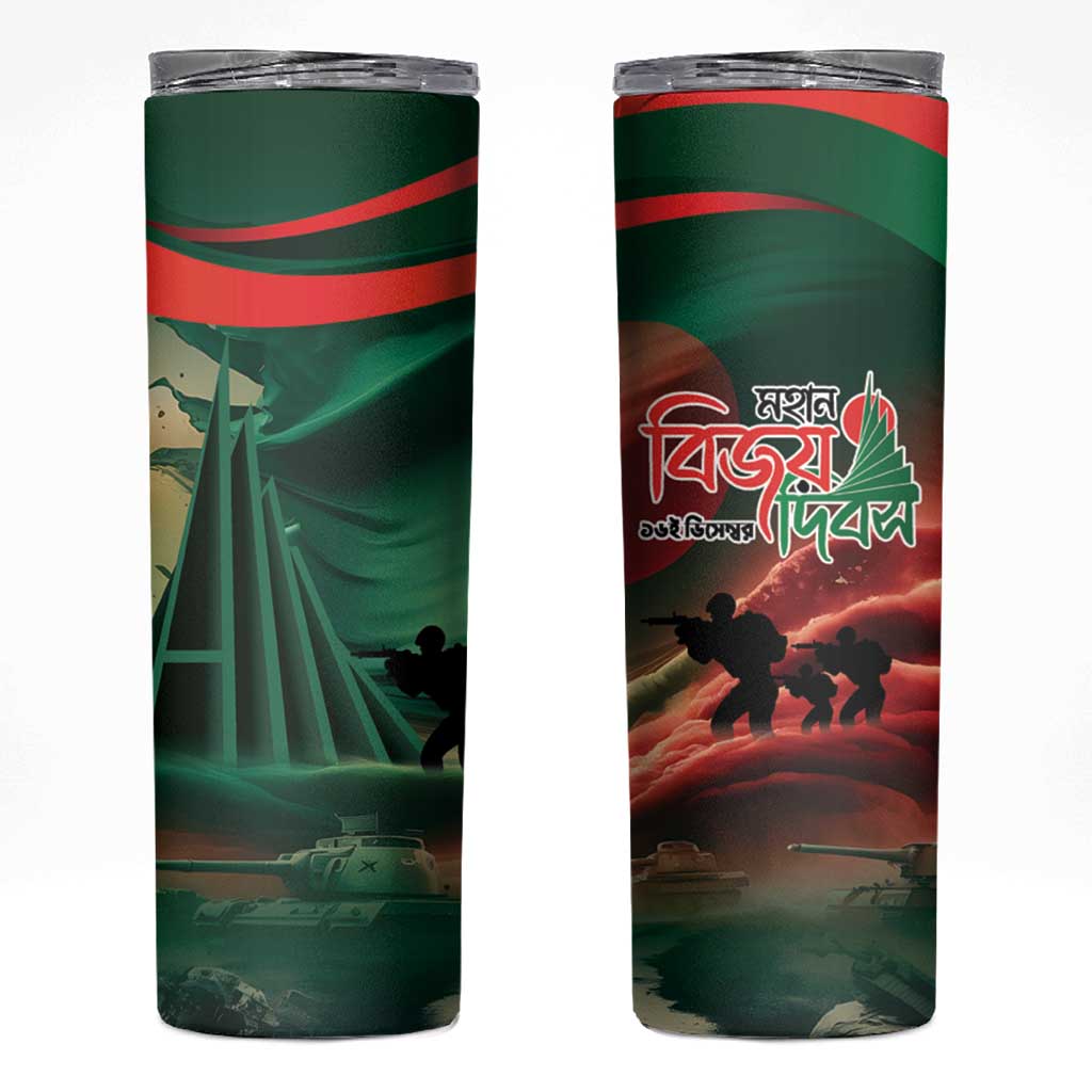 Bangladesh Victory Day Skinny Tumbler National Martyrs' Memorial - Wonder Print Shop