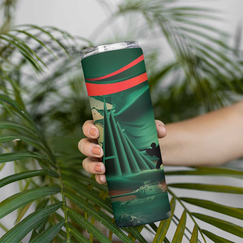 Bangladesh Victory Day Skinny Tumbler National Martyrs' Memorial - Wonder Print Shop