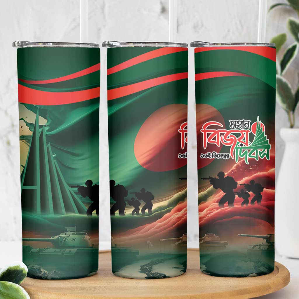 Bangladesh Victory Day Skinny Tumbler National Martyrs' Memorial - Wonder Print Shop