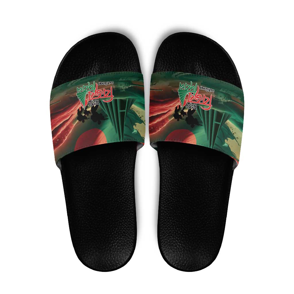 Bangladesh Victory Day Slide Sandals National Martyrs' Memorial - Wonder Print Shop