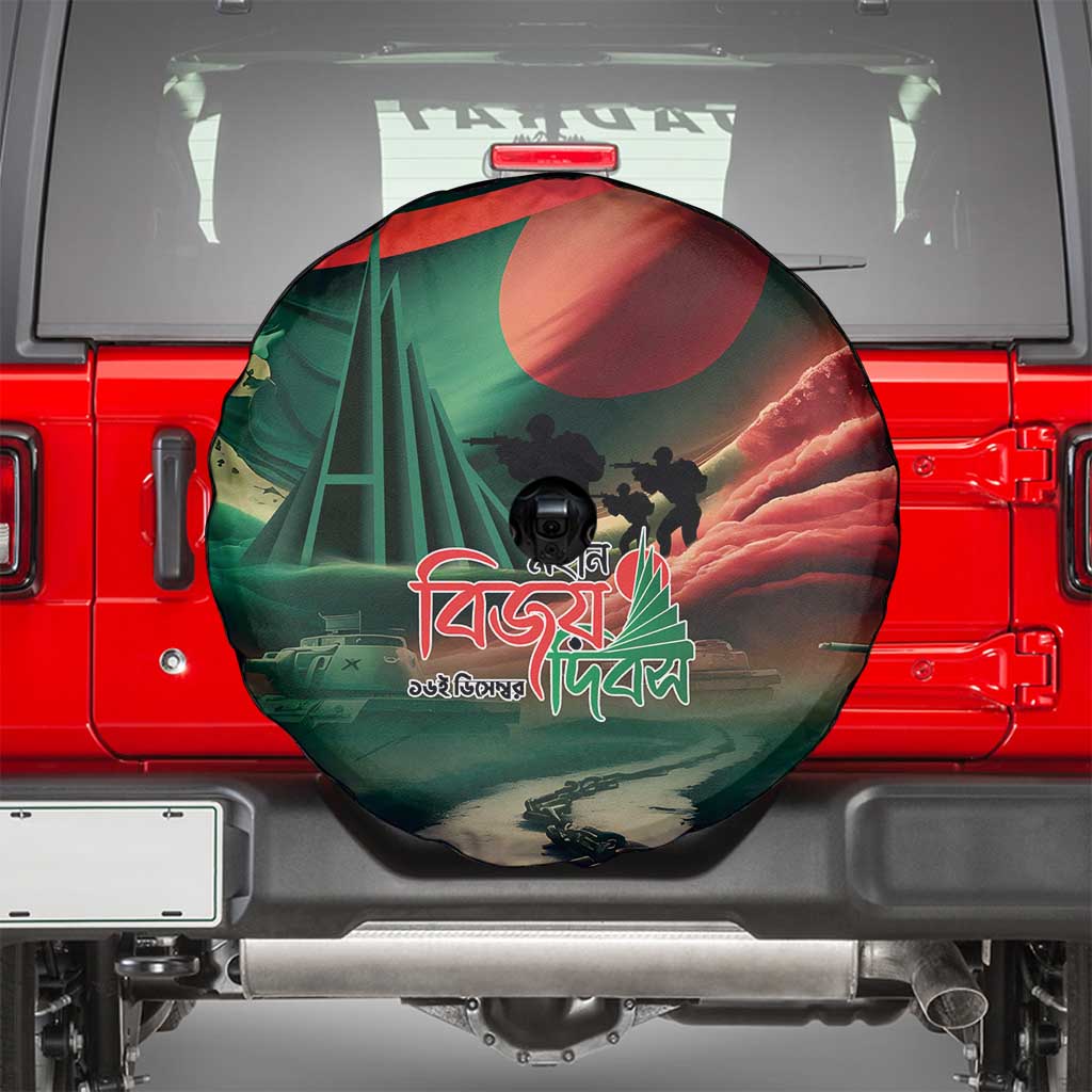 Bangladesh Victory Day Spare Tire Cover National Martyrs' Memorial - Wonder Print Shop
