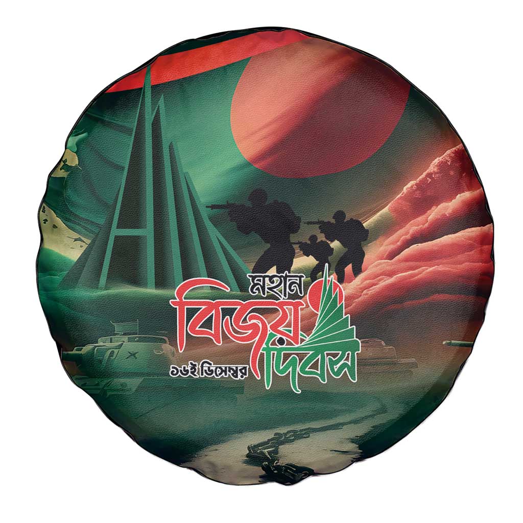 Bangladesh Victory Day Spare Tire Cover National Martyrs' Memorial - Wonder Print Shop