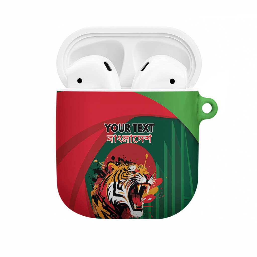 Royal Bengal Tiger Bangladesh Personalized AirPods Case - Wonder Print Shop