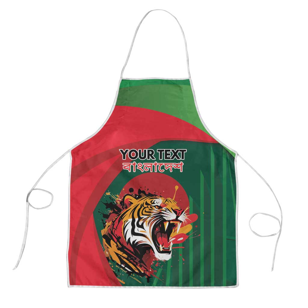 Royal Bengal Tiger Bangladesh Personalized Apron - Wonder Print Shop