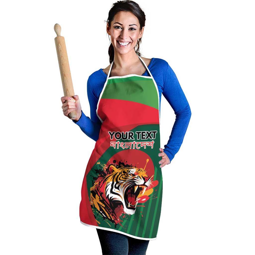 Royal Bengal Tiger Bangladesh Personalized Apron - Wonder Print Shop