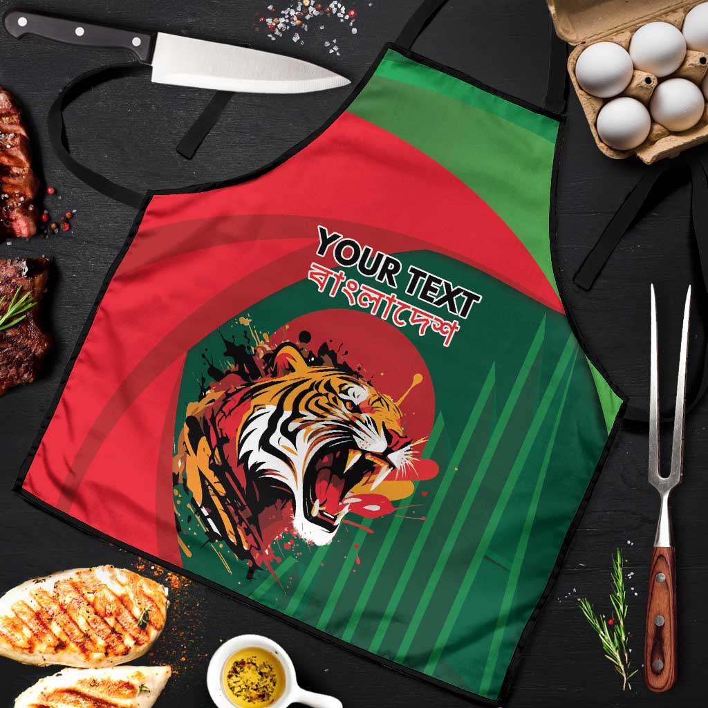 Royal Bengal Tiger Bangladesh Personalized Apron - Wonder Print Shop