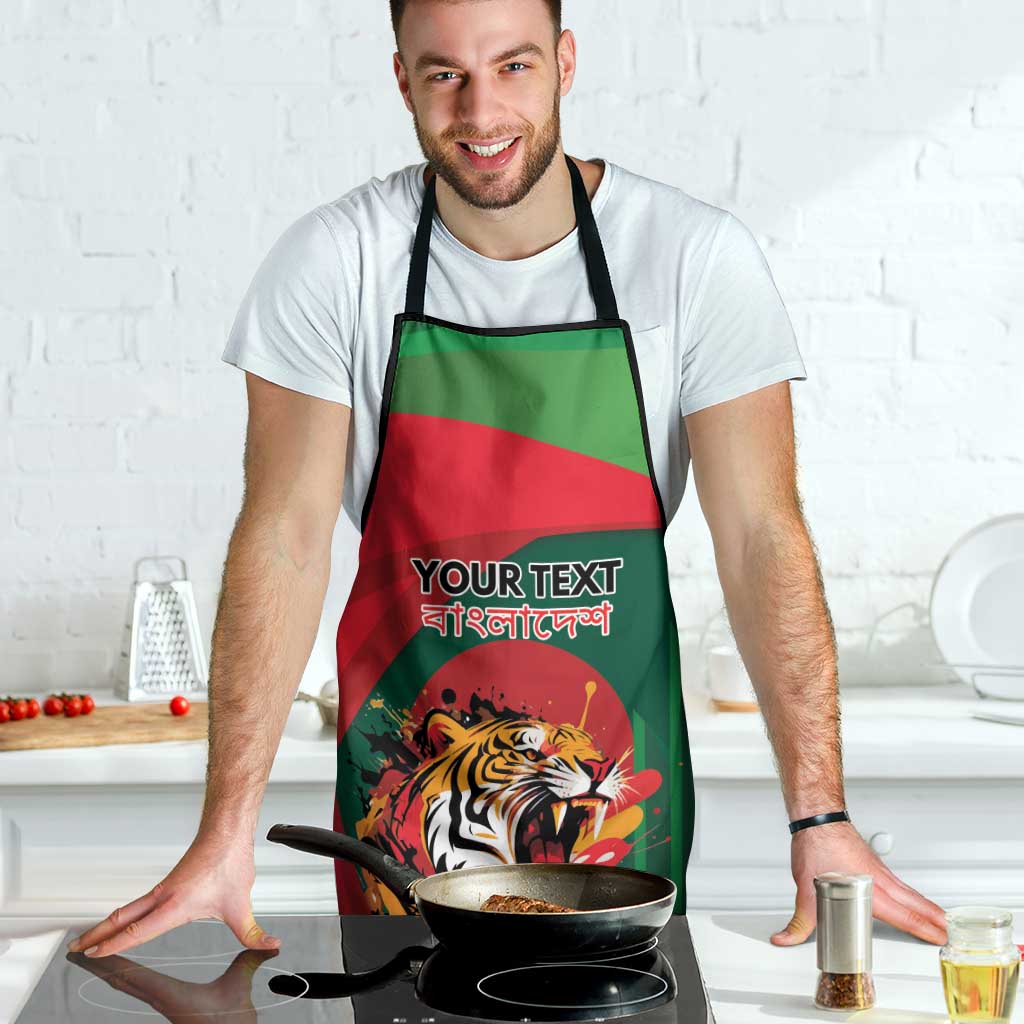 Royal Bengal Tiger Bangladesh Personalized Apron - Wonder Print Shop