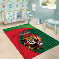 Royal Bengal Tiger Bangladesh Personalized Area Rug - Wonder Print Shop